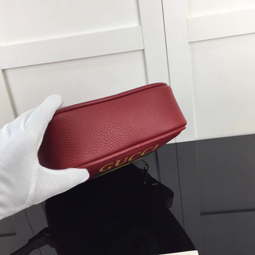 グッチバッグ角部分ディテール